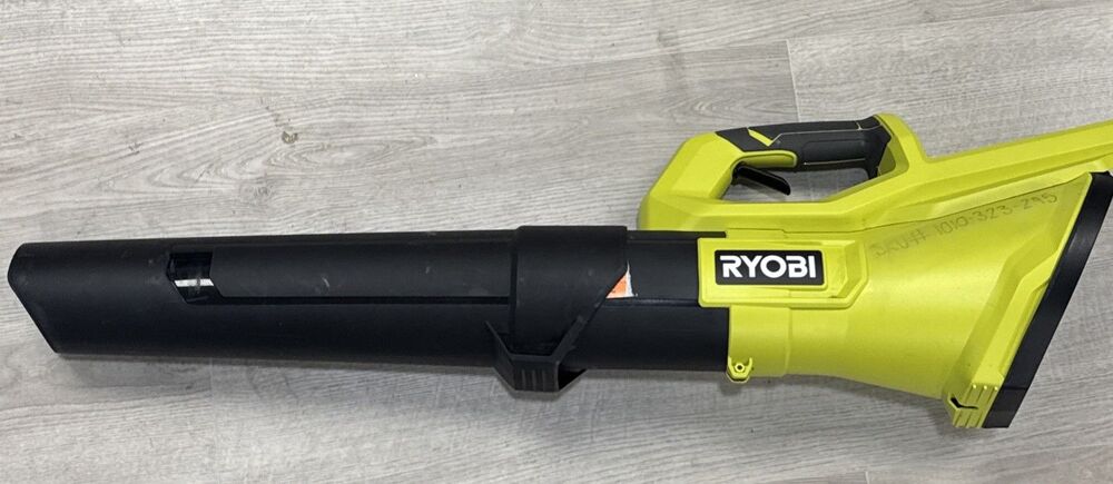 Ryobi ONE+ 18V Cordless Leaf Blower Tool Only Green EUC Yard Lawn